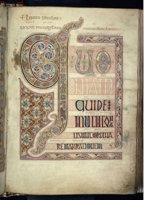 The Lindisfarne Gospels Illuminated Manuscript: A Treasure Trove of Anglo-Saxon Artistic Brilliance!